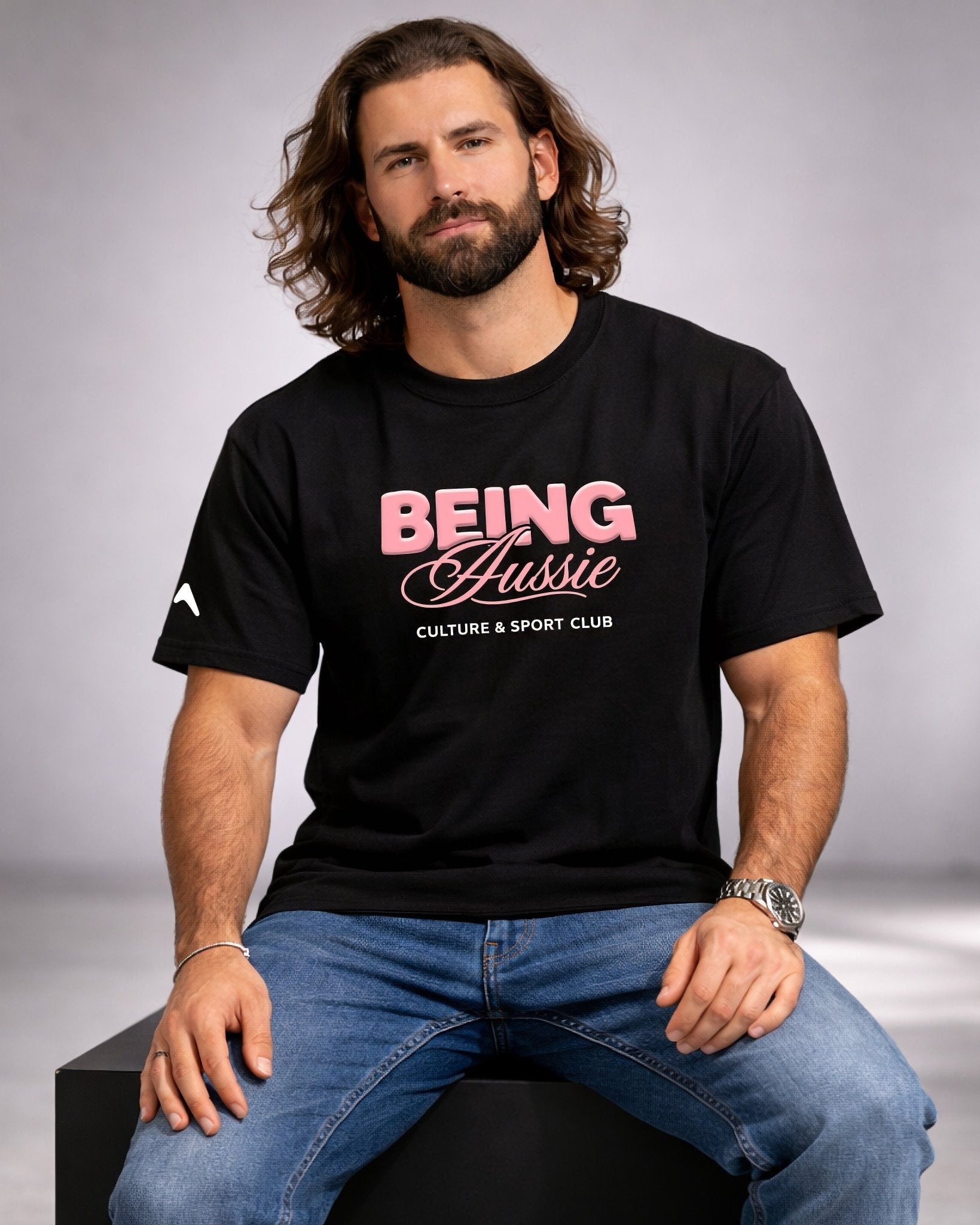 1.0 - Crimson Core Tee - BA27 - Being Aussie