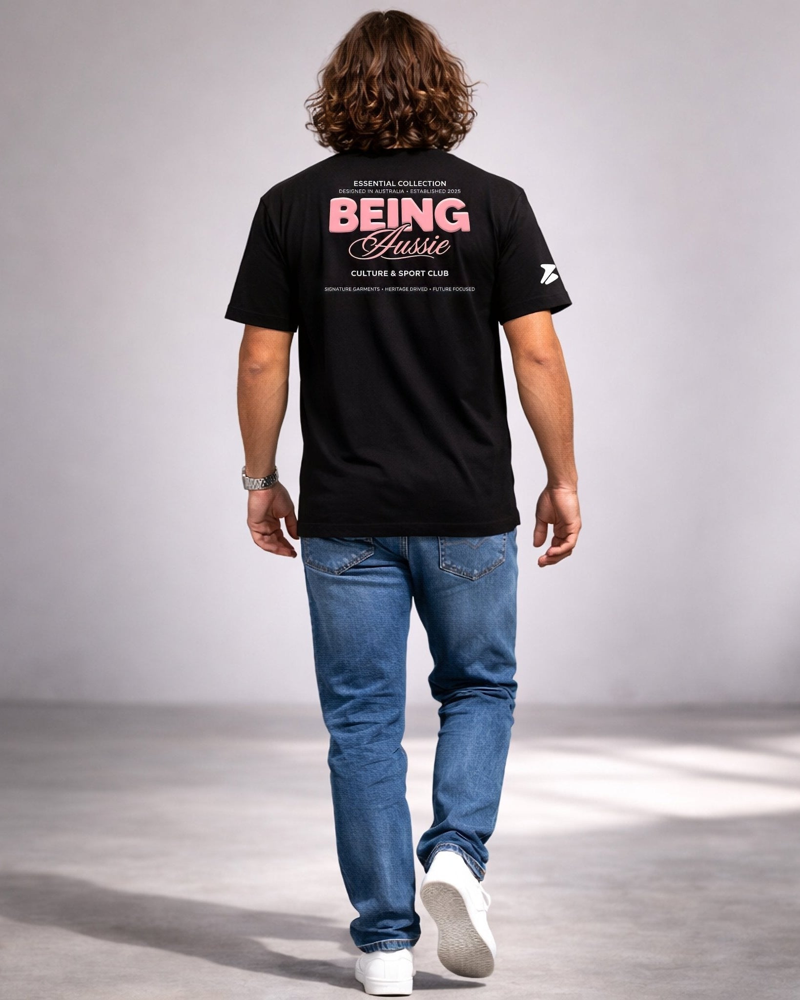 1.0 - Crimson Core Tee - BA27 - Being Aussie