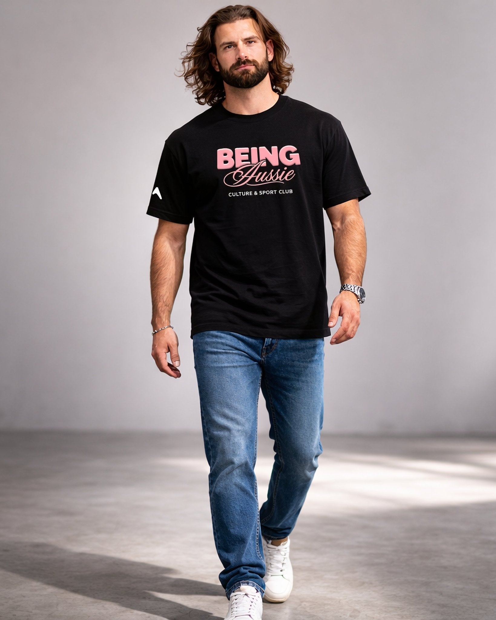 1.0 - Crimson Core Tee - BA27 - Being Aussie