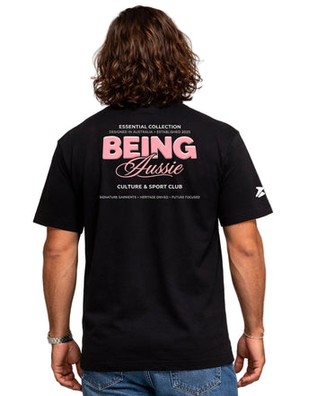 1.0 - Crimson Core Tee - BA27 - Being Aussie