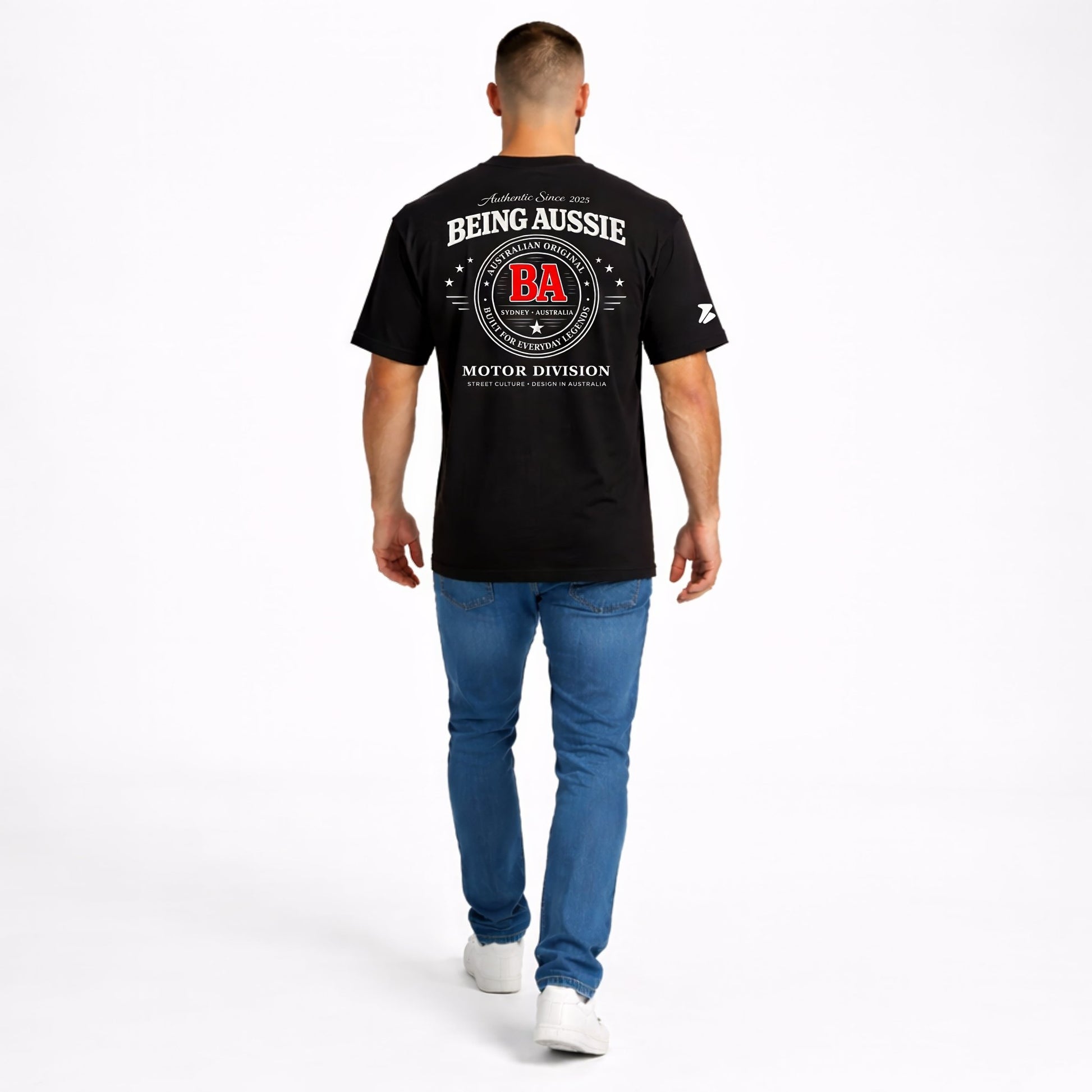 1.0 - Iron Rider Tee - BA29 - Being Aussie