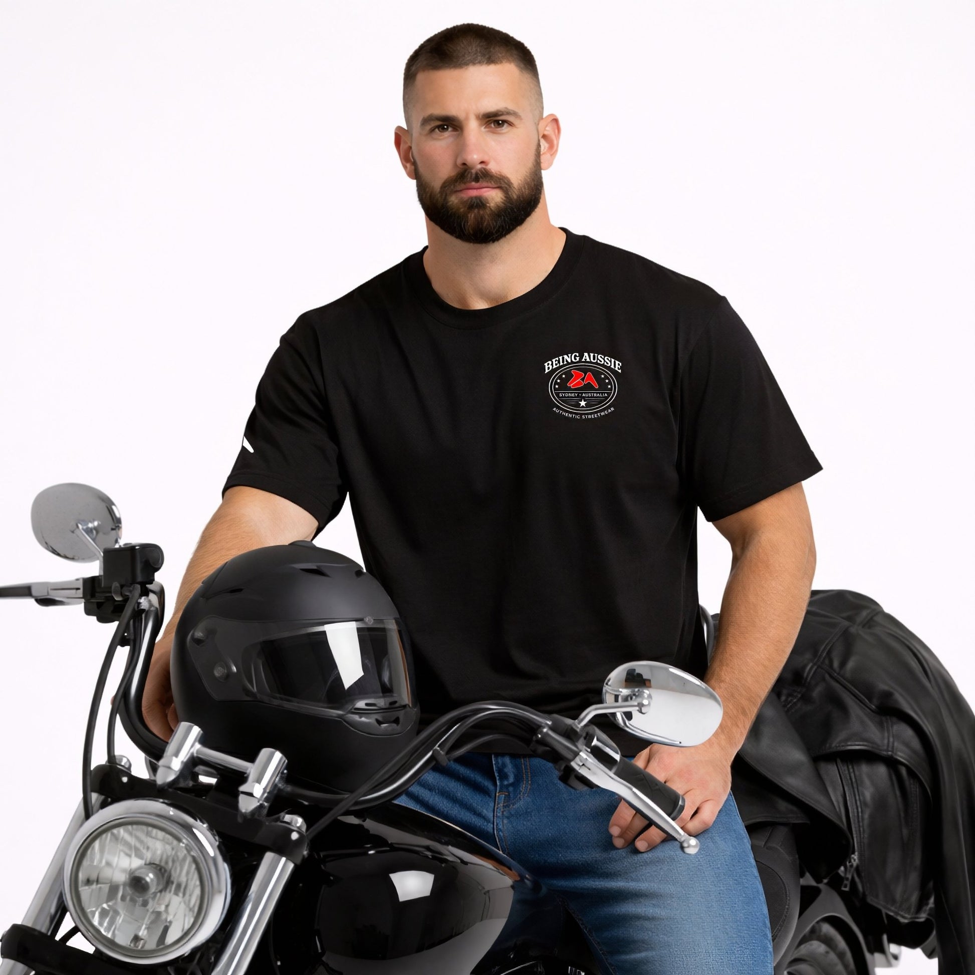 1.0 - Iron Rider Tee - BA29 - Being Aussie