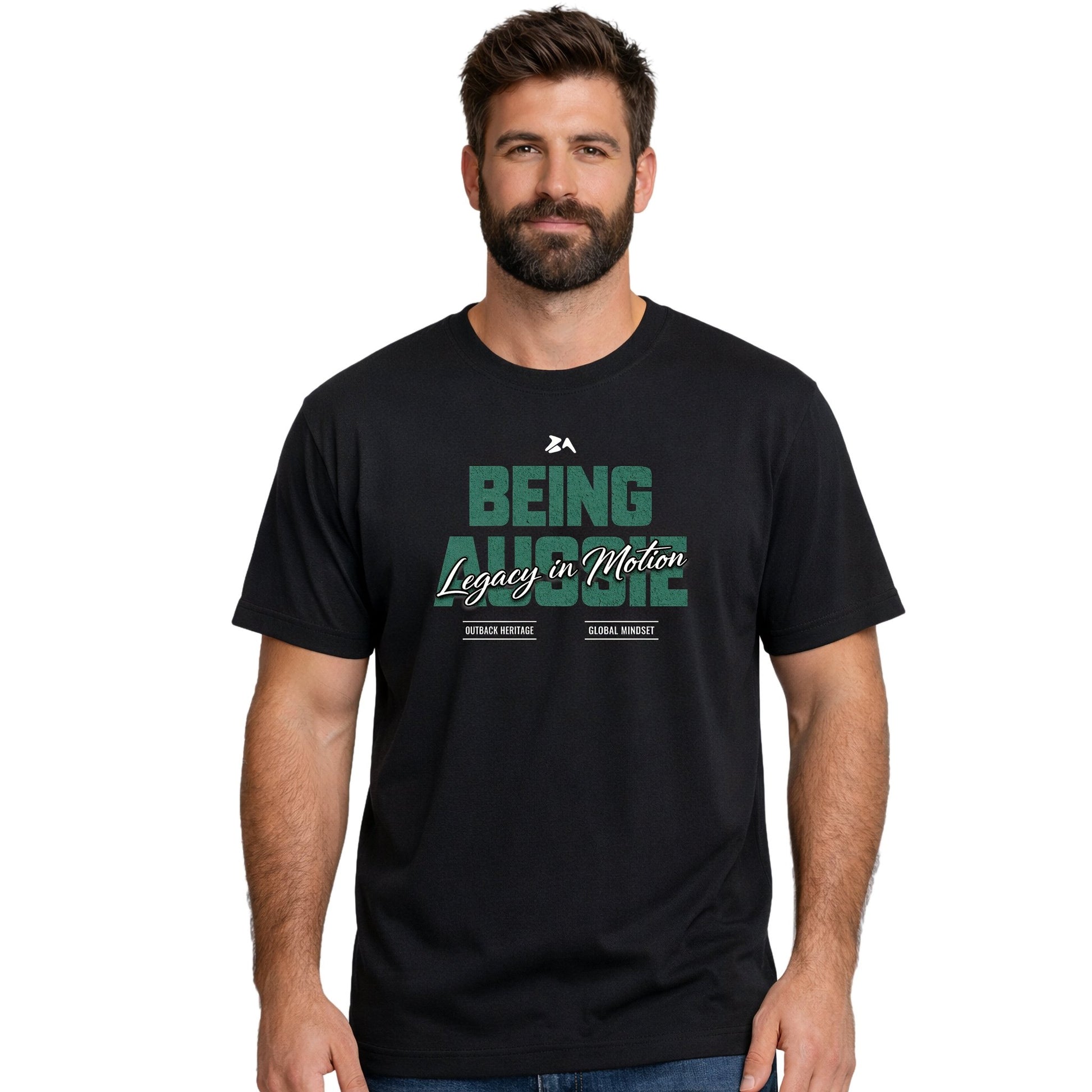 1.0 - Legacy Mark Tee - BA22 - Being Aussie
