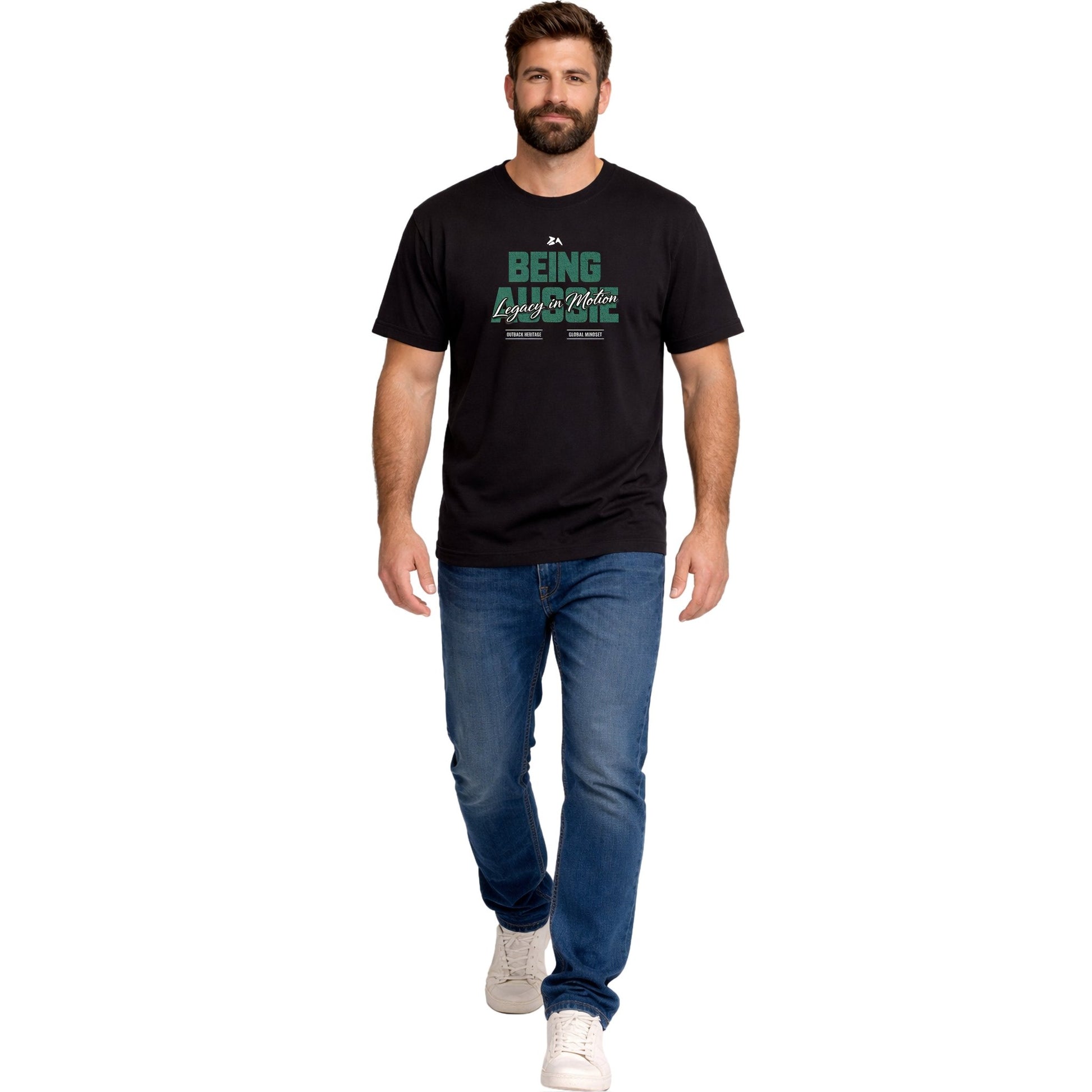 1.0 - Legacy Mark Tee - BA22 - Being Aussie
