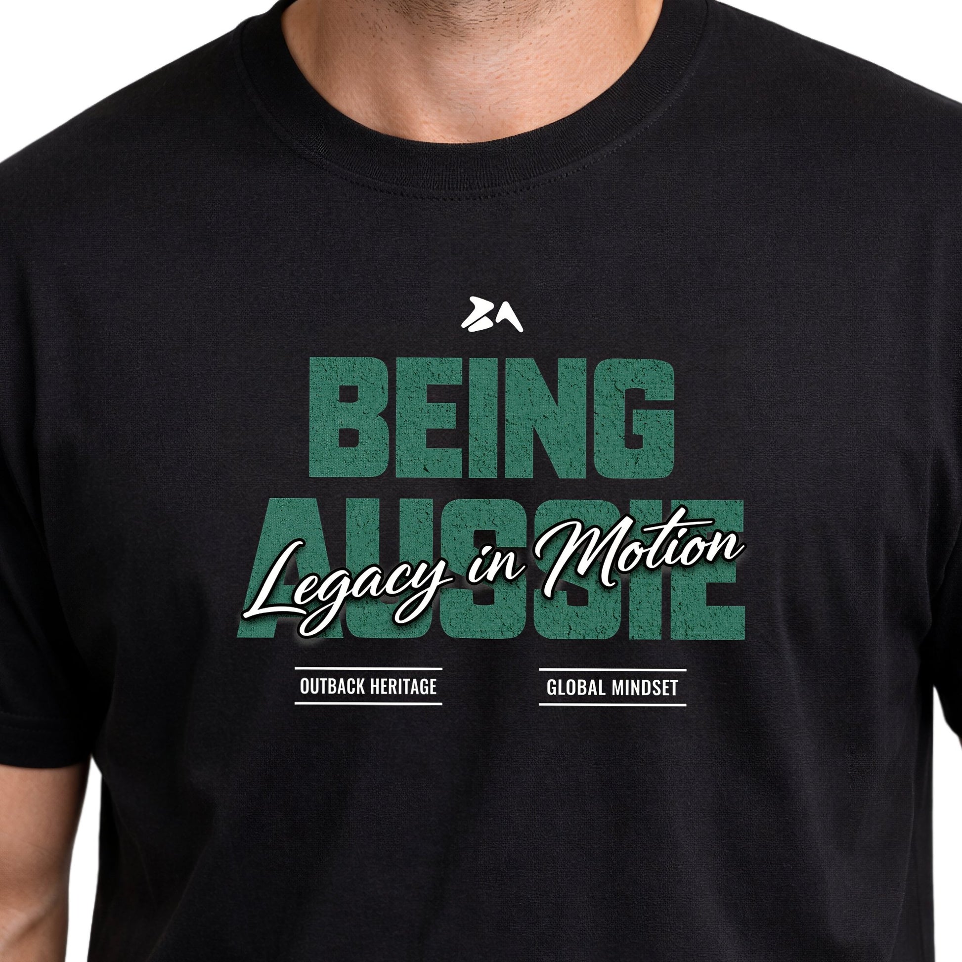 1.0 - Legacy Mark Tee - BA22 - Being Aussie
