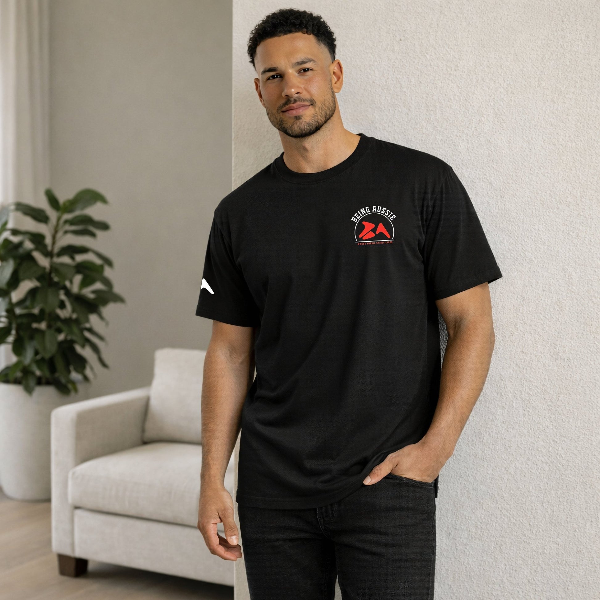1.0 - Power Mark Tee - BA3 - Being Aussie