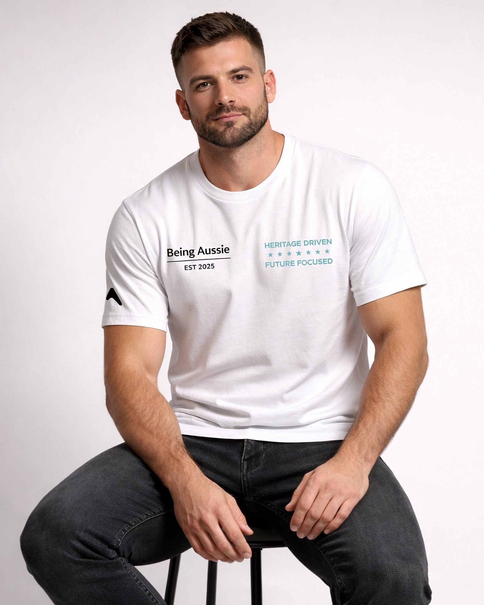 2.0 - Aqua Core Tee - BA30 - Being Aussie