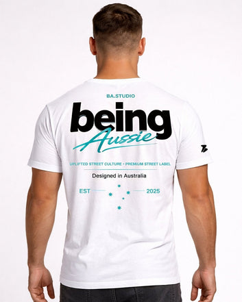 2.0 - Aqua Core Tee - BA30 - Being Aussie