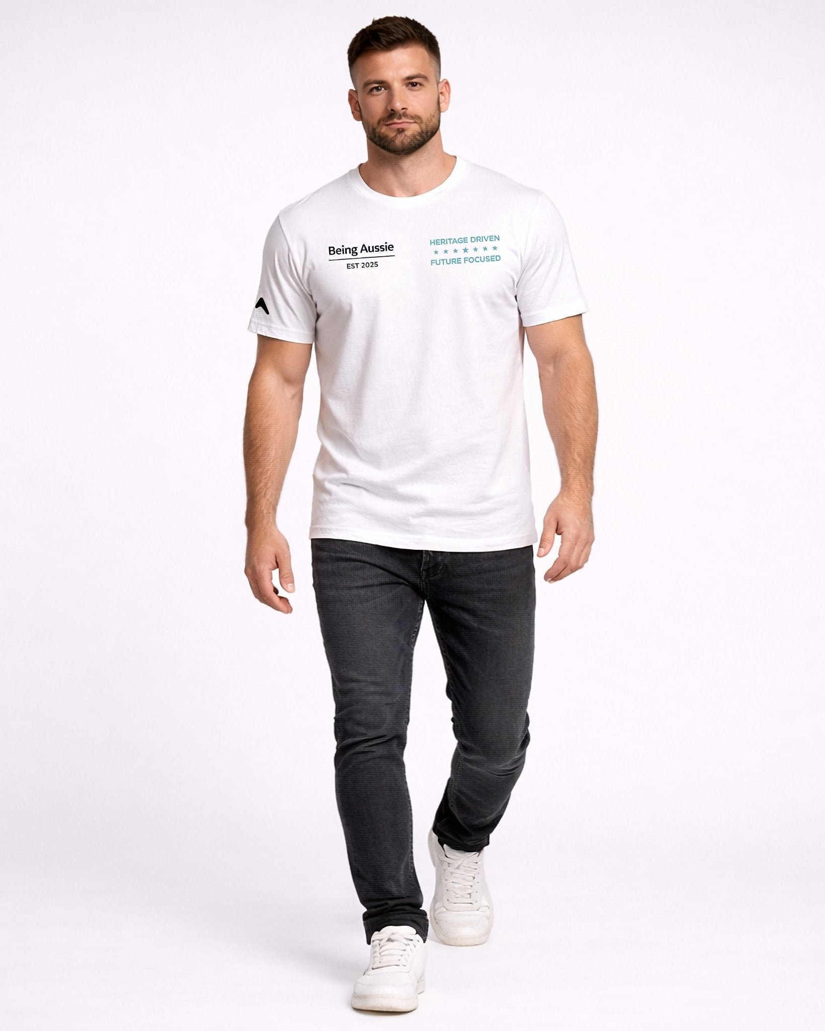 2.0 - Aqua Core Tee - BA30 - Being Aussie