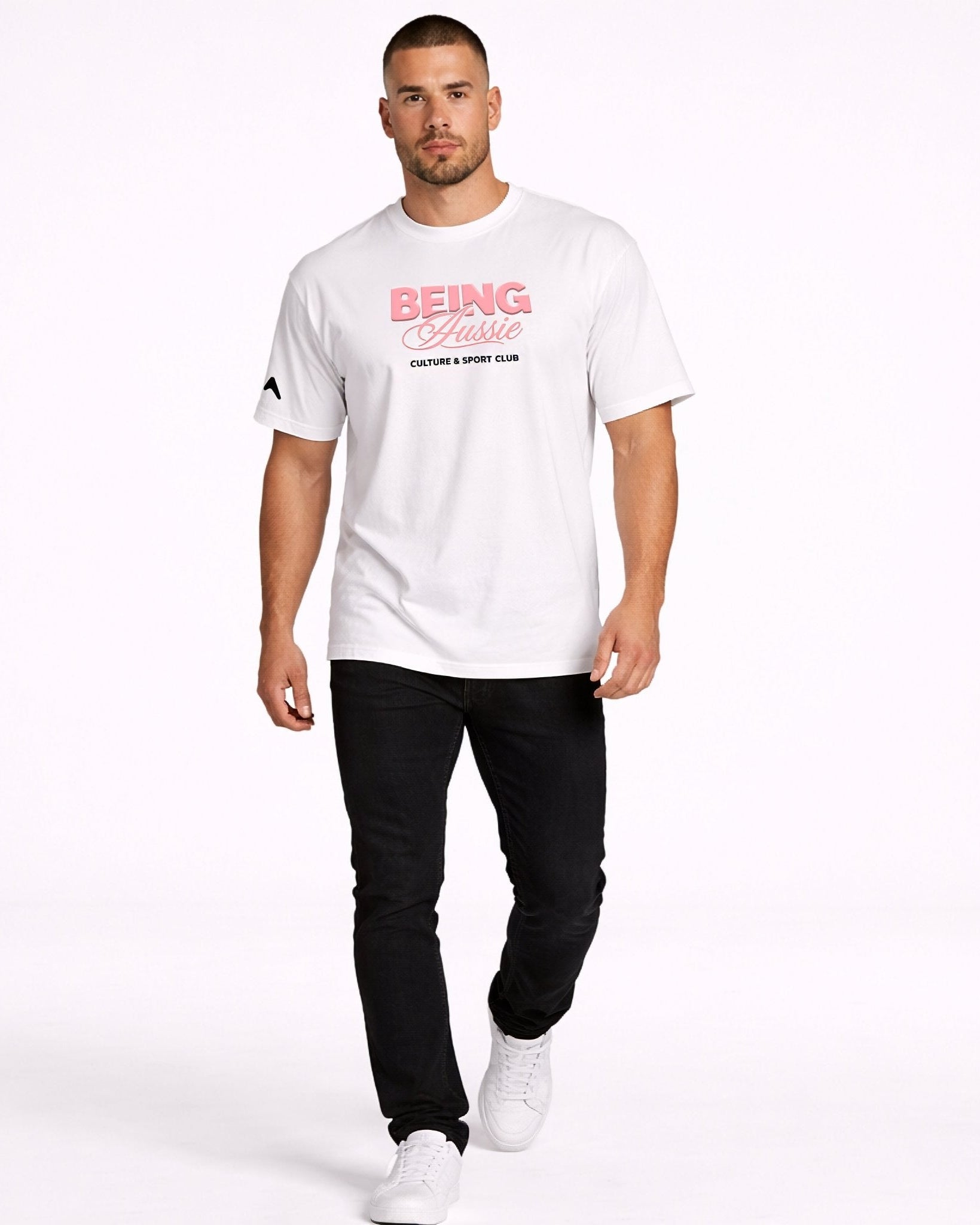 2.0 - Crimson Core Tee - BA27 - Being Aussie