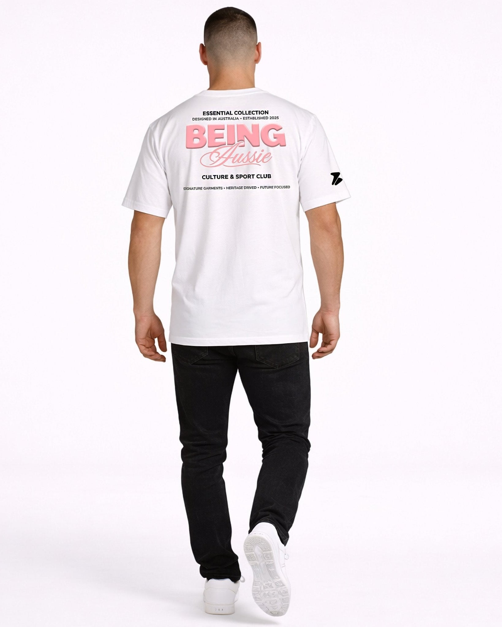 2.0 - Crimson Core Tee - BA27 - Being Aussie