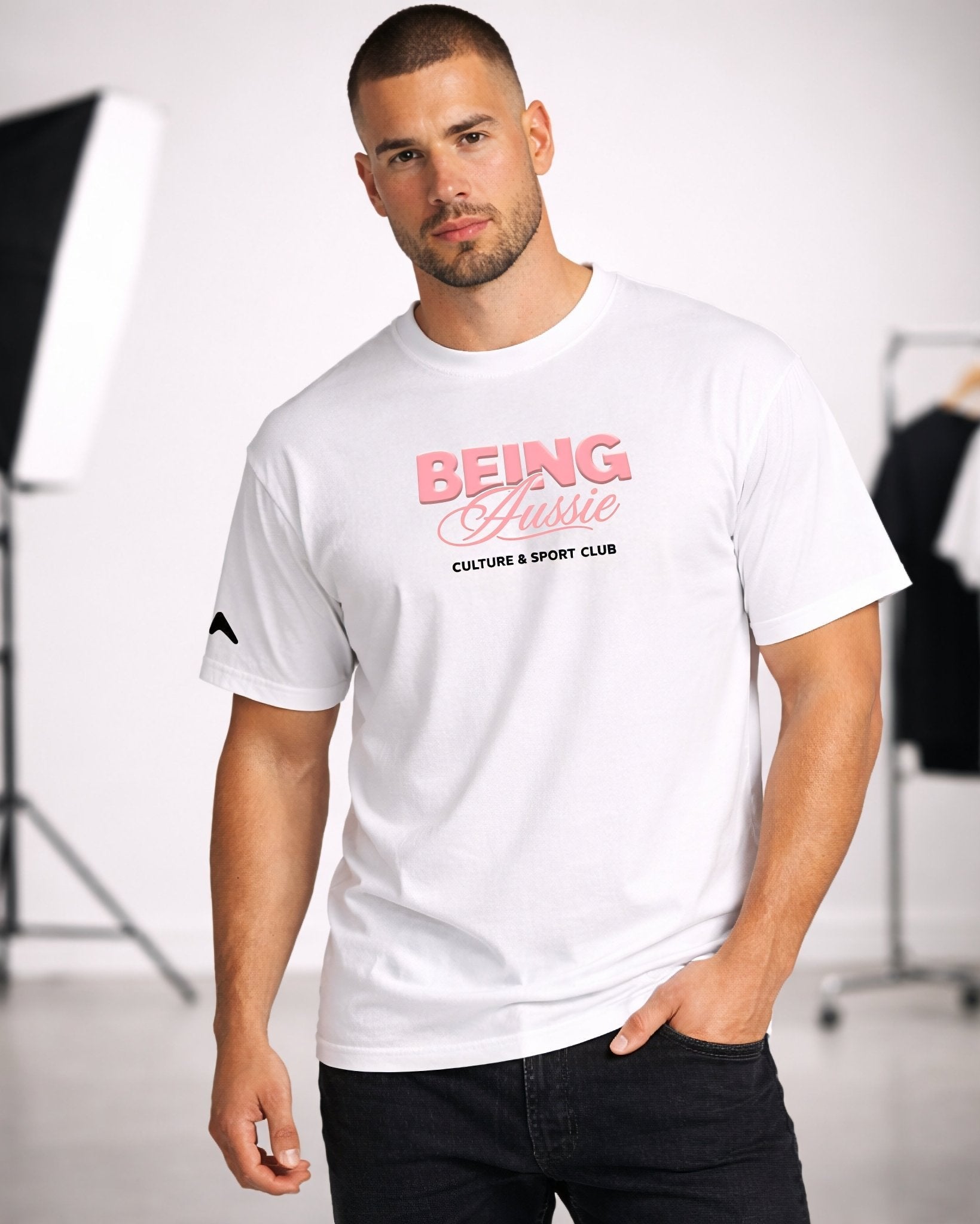 2.0 - Crimson Core Tee - BA27 - Being Aussie