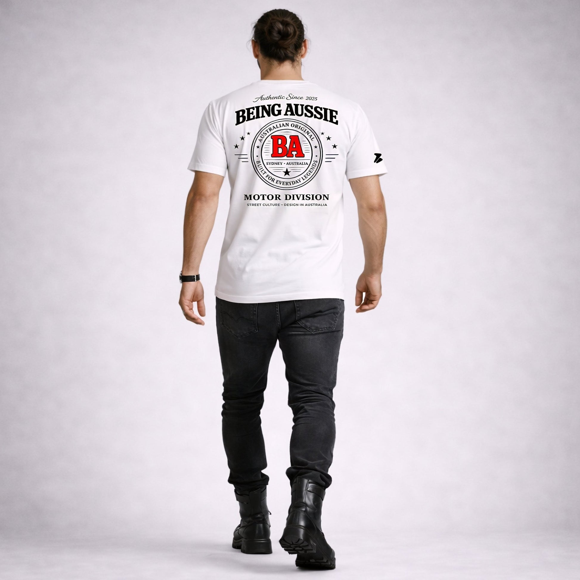 2.0 - Iron Rider Tee - BA29 - Being Aussie
