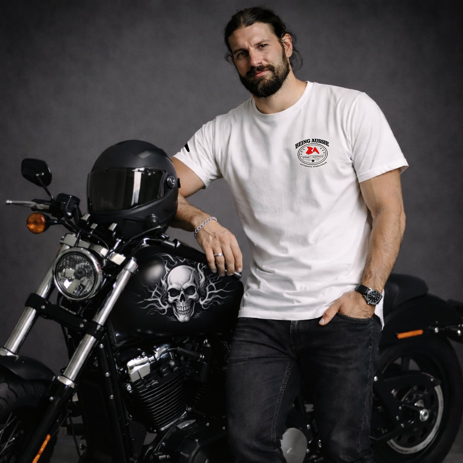 2.0 - Iron Rider Tee - BA29 - Being Aussie