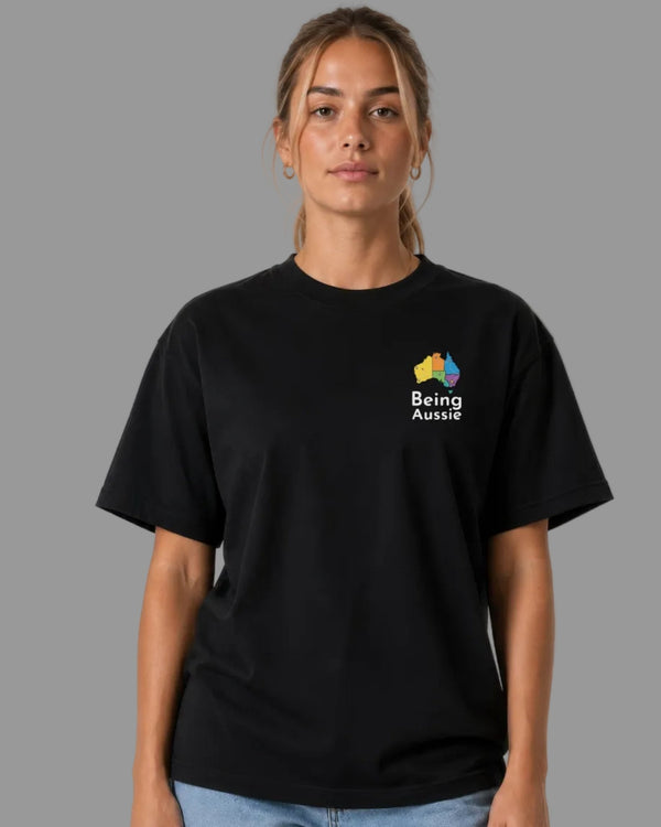 Adventure Begins Tee - Being Aussie
