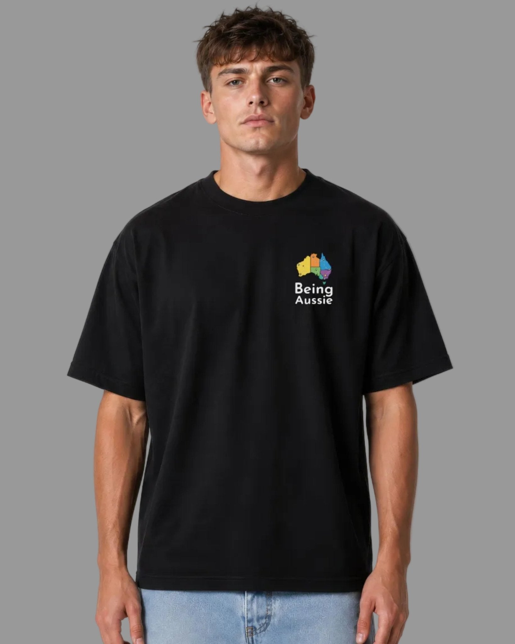 Adventure Begins Tee - Being Aussie