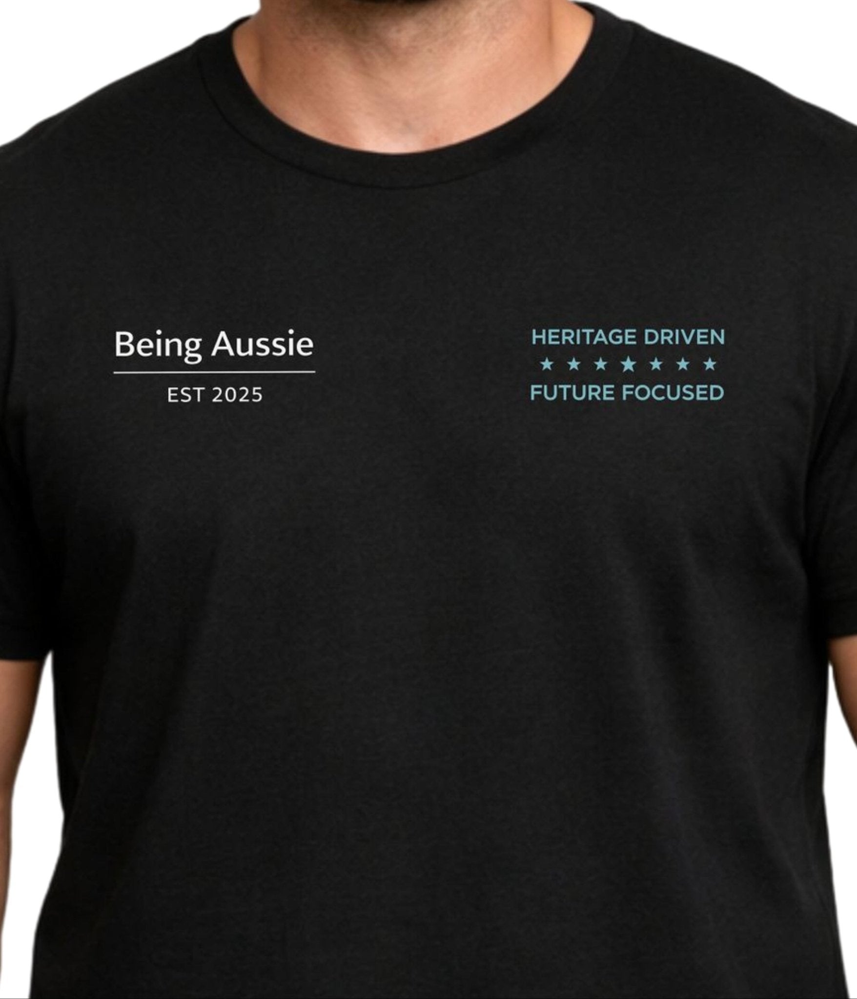 Aqua Core Tee - Being Aussie