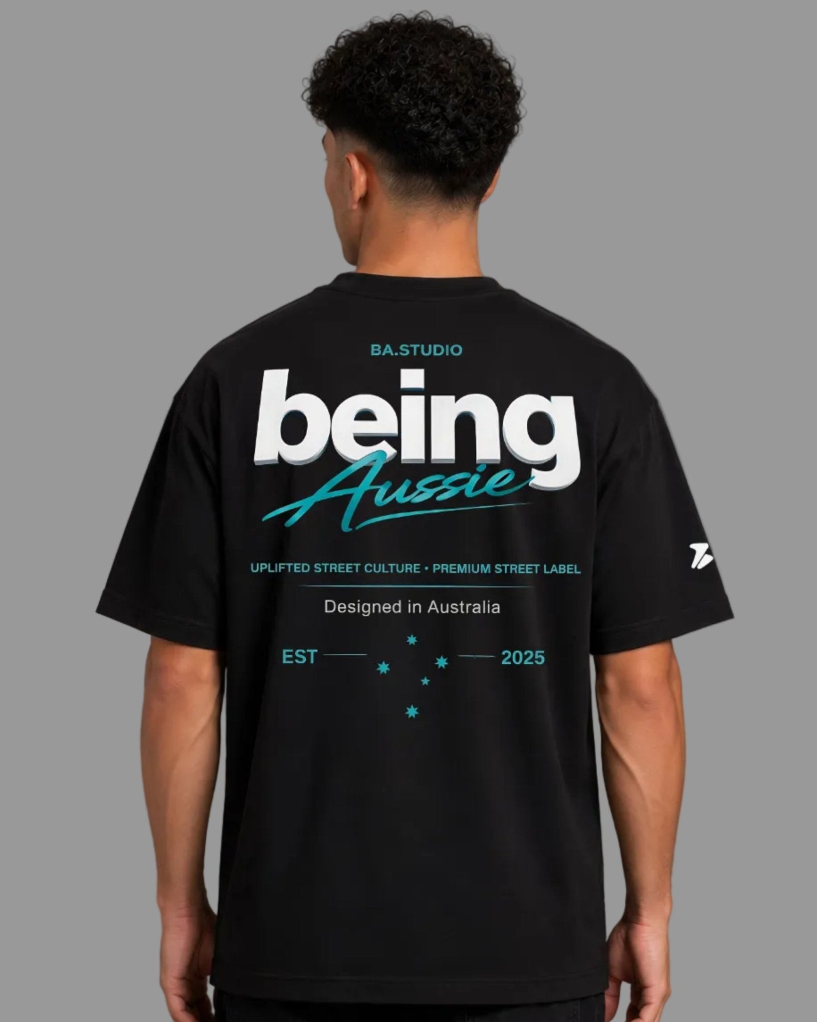 Aqua Core Tee - Being Aussie