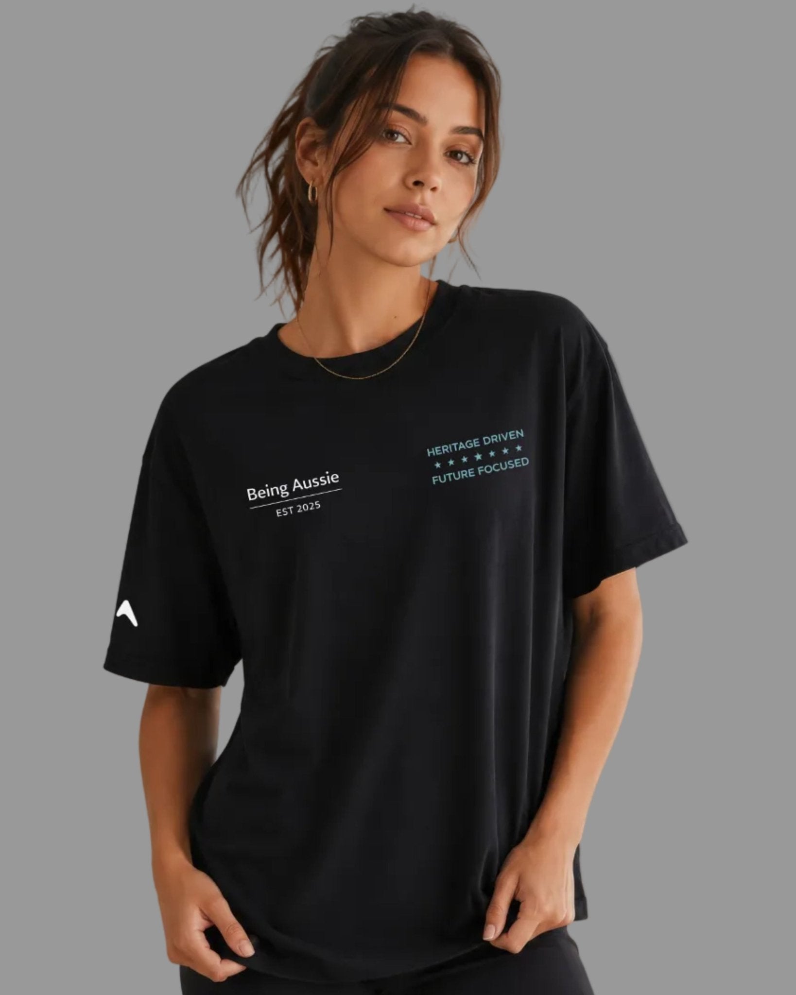 Aqua Core Tee - Being Aussie