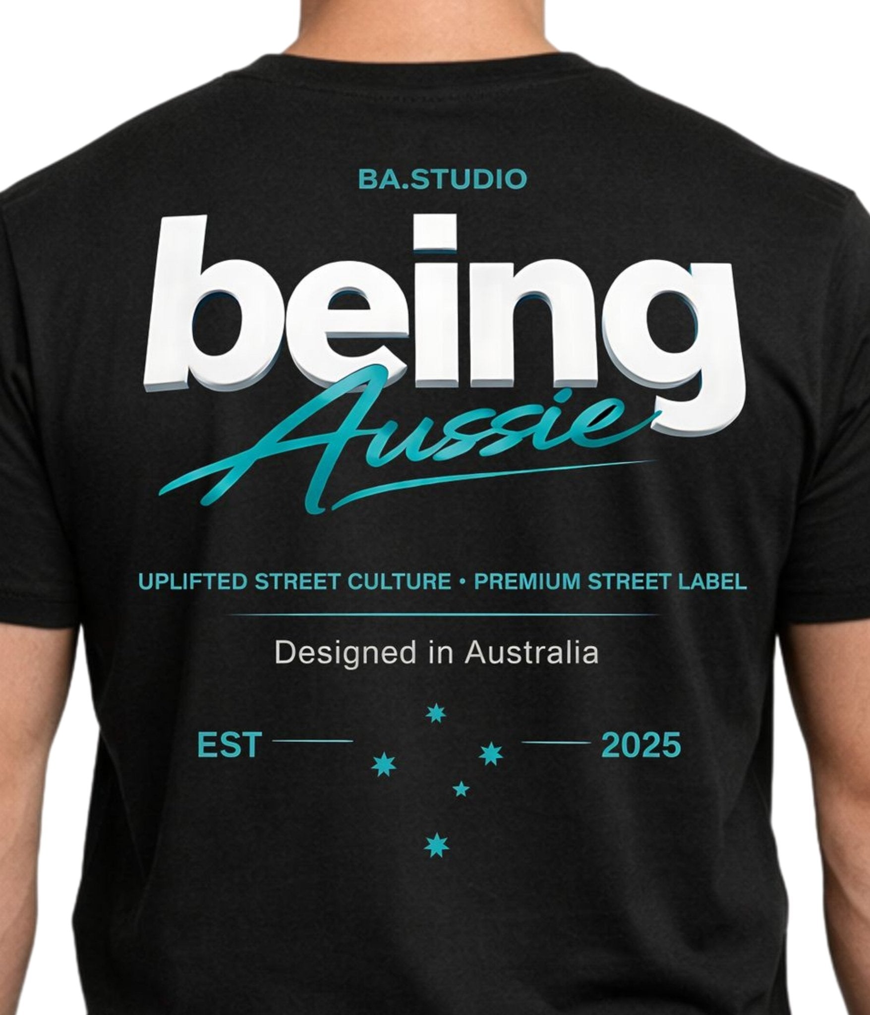 Aqua Core Tee - Being Aussie
