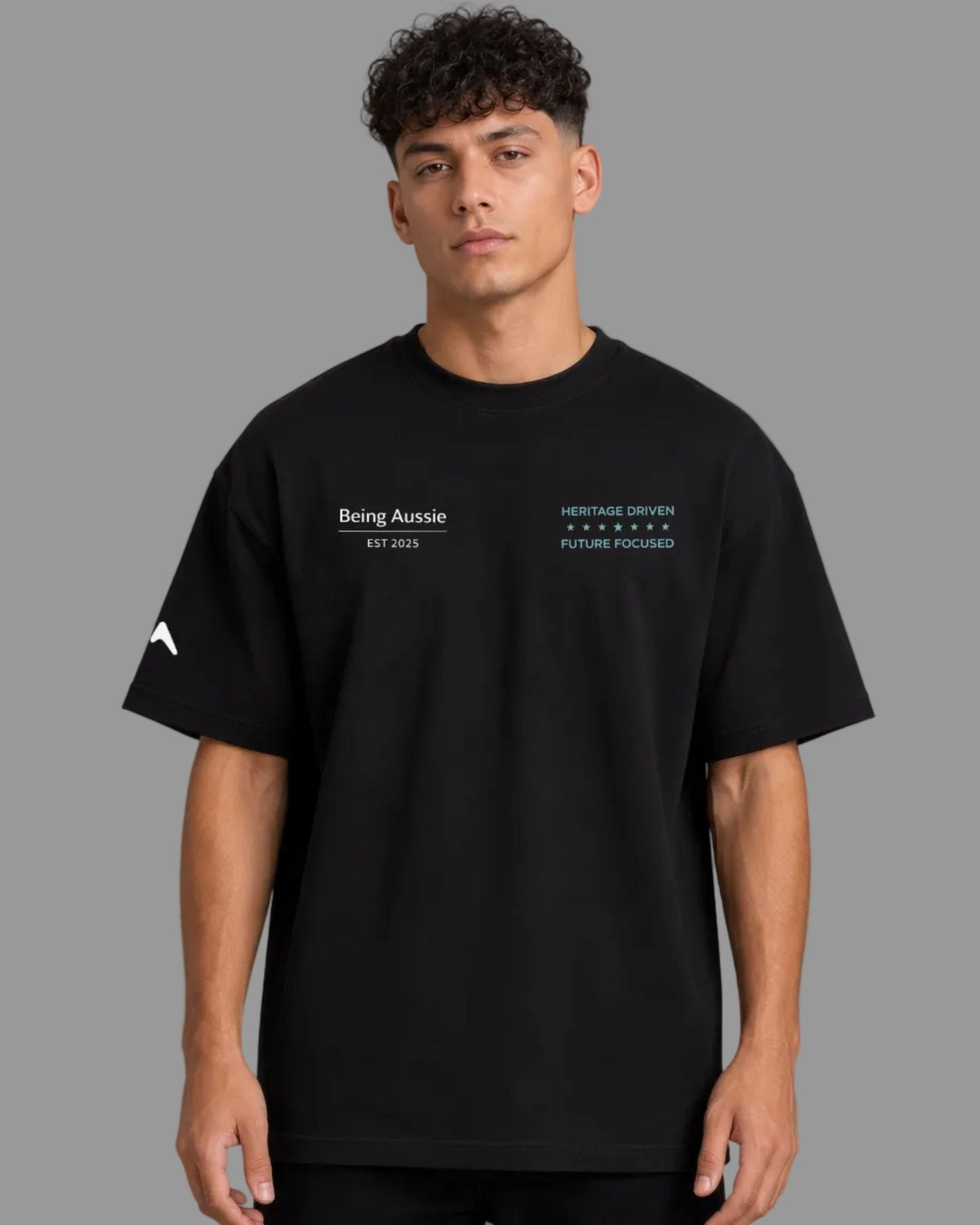 Aqua Core Tee - Being Aussie