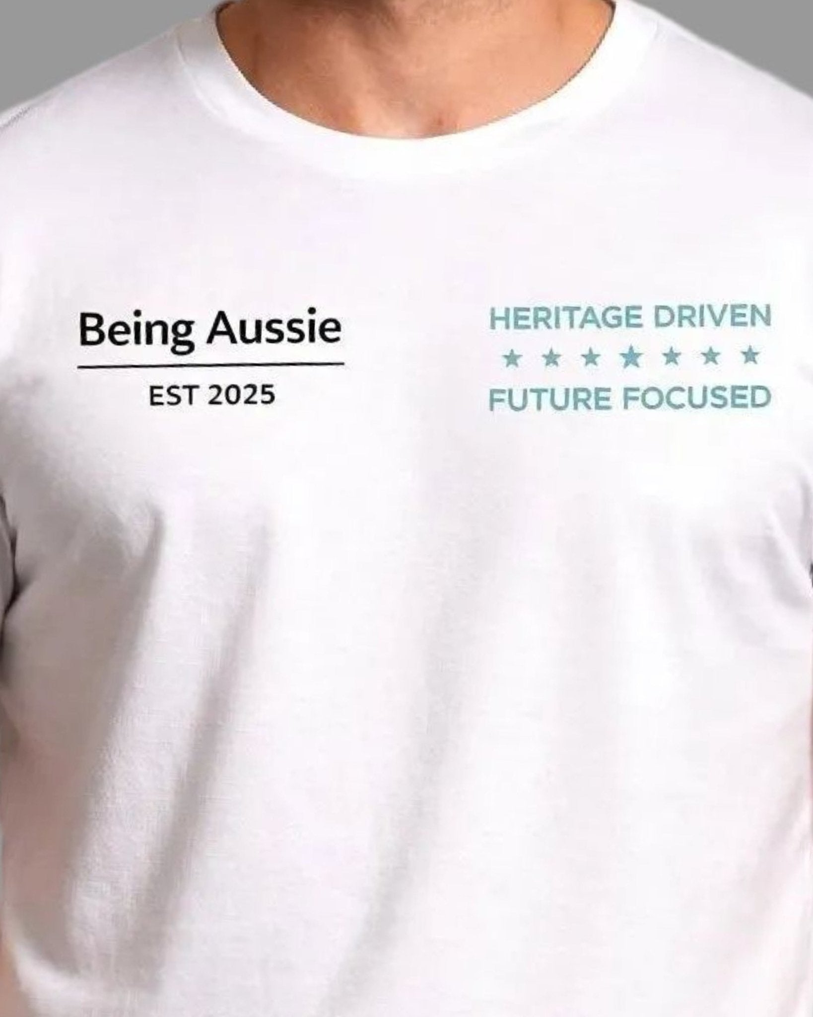 Aqua Core Tee - Being Aussie