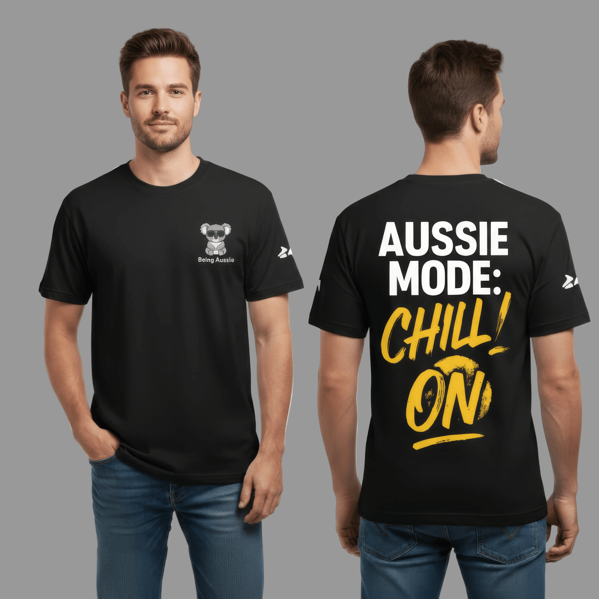 Aussie Mode : Chill On - BA6 (Black) - Being Aussie