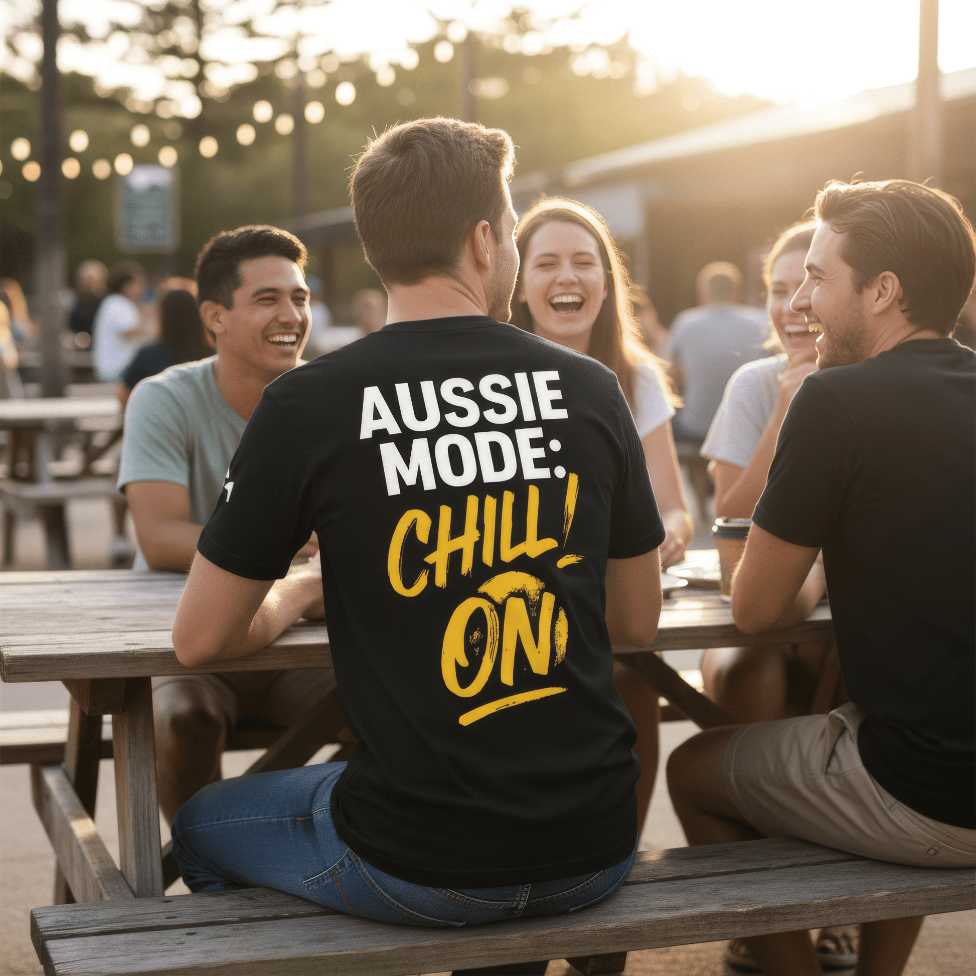 Aussie Mode : Chill On - BA6 (Black) - Being Aussie