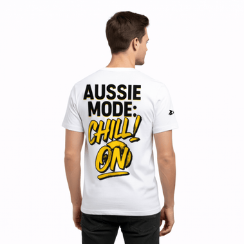 Aussie Mode : Chill On - BA6 (White) - Being Aussie