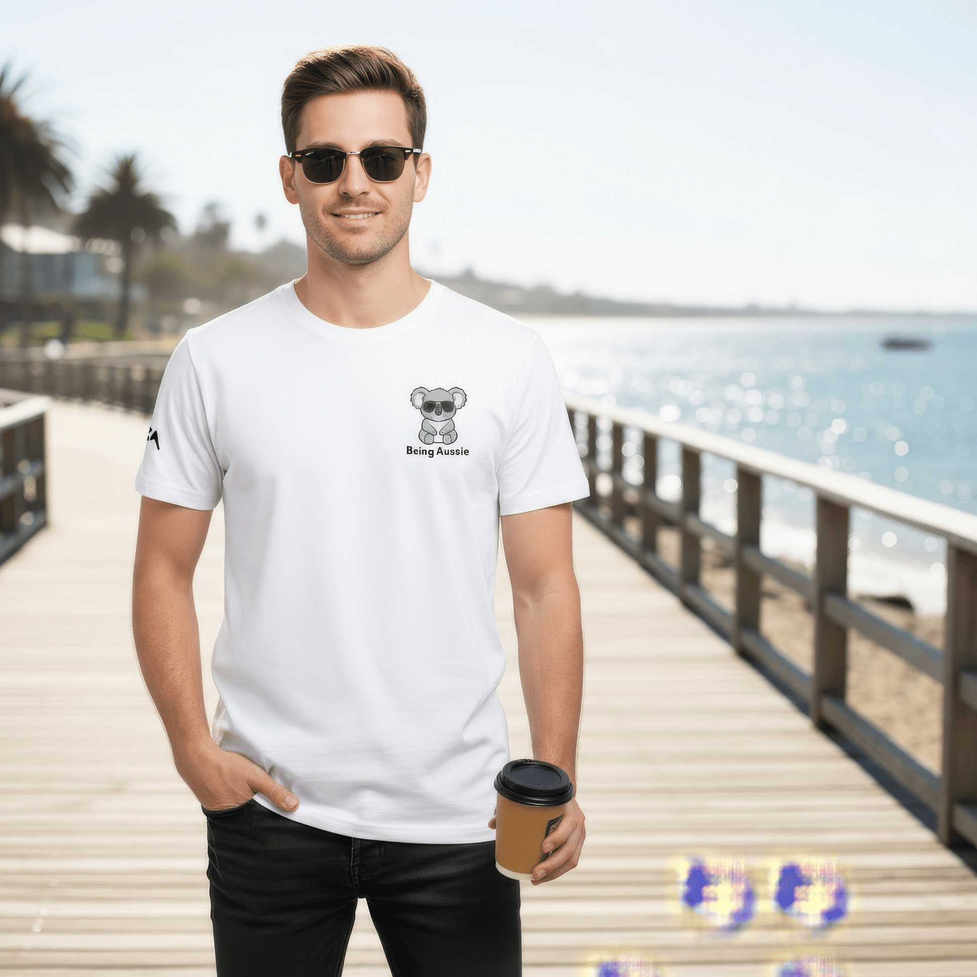 Aussie Mode : Chill On - BA6 (White) - Being Aussie