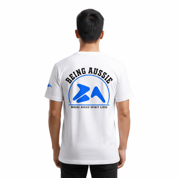 Aussie Spirit Circle - BA2 (White) - Being Aussie