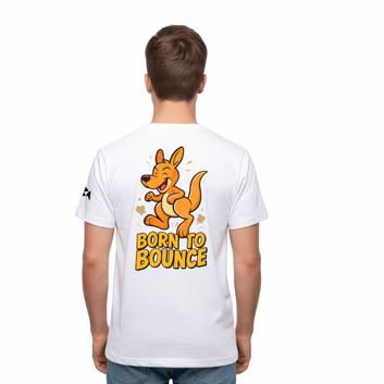 Born To Bounce - BA10 (White) - Being Aussie
