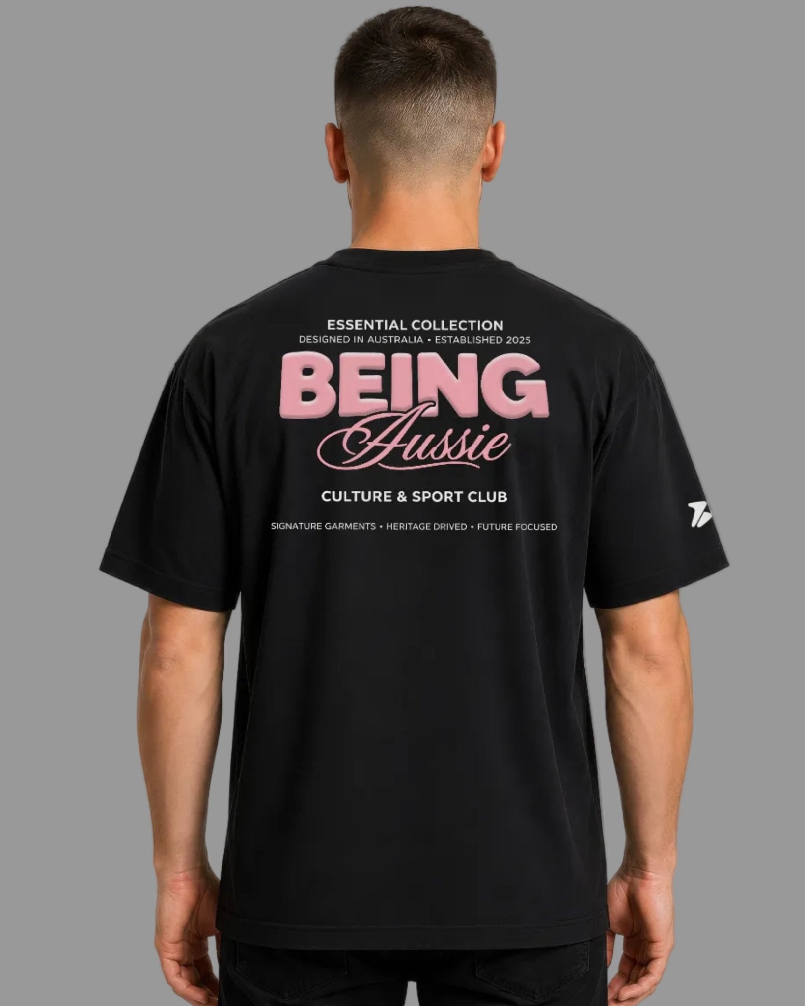 Crimson Core Tee - Being Aussie