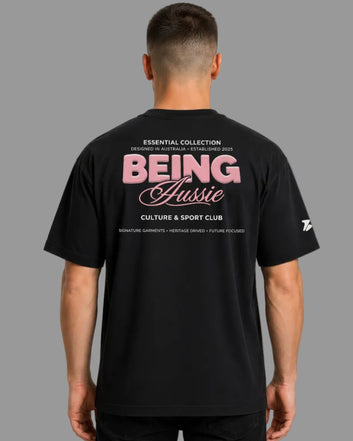 Crimson Core Tee - Being Aussie