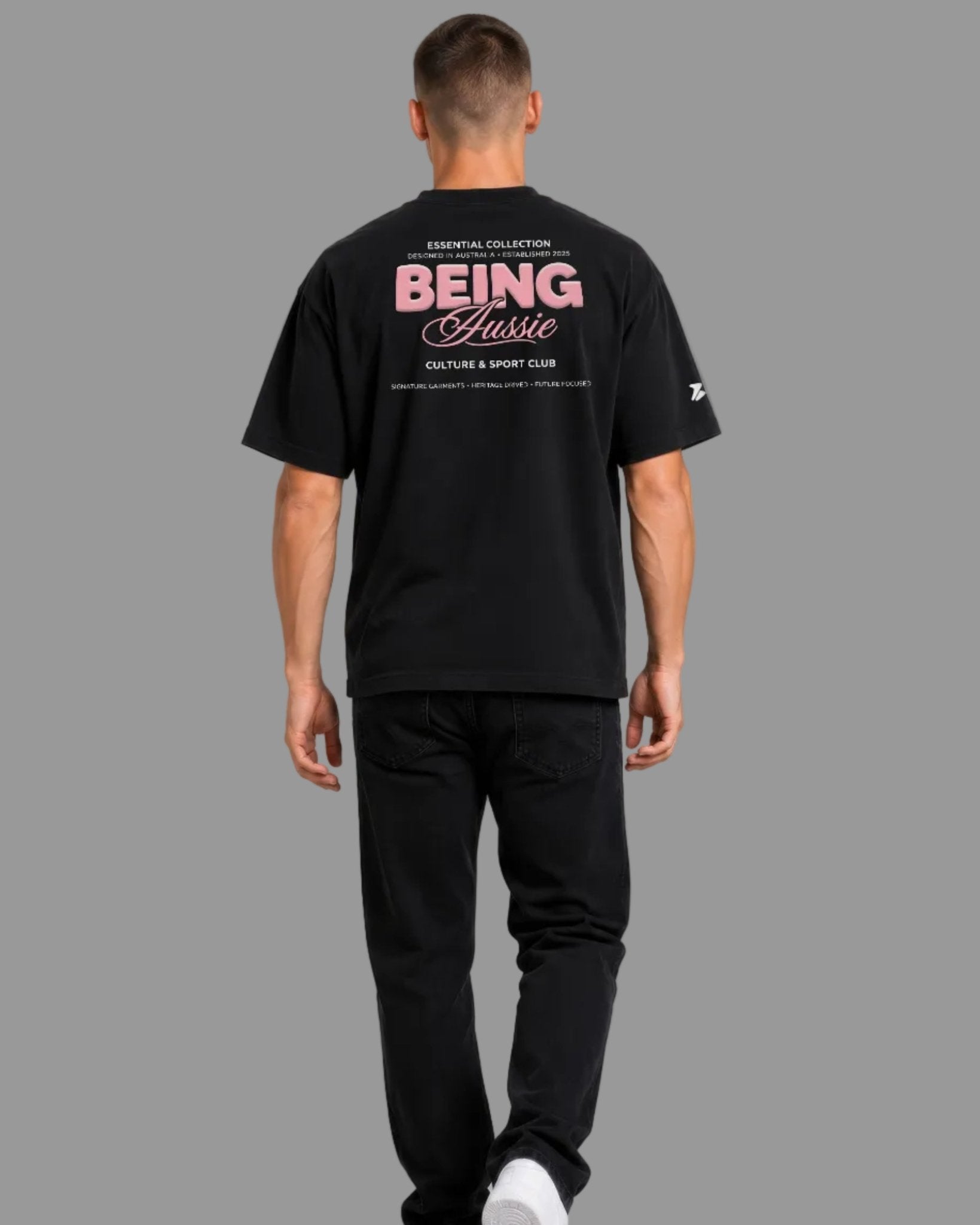 Crimson Core Tee - Being Aussie