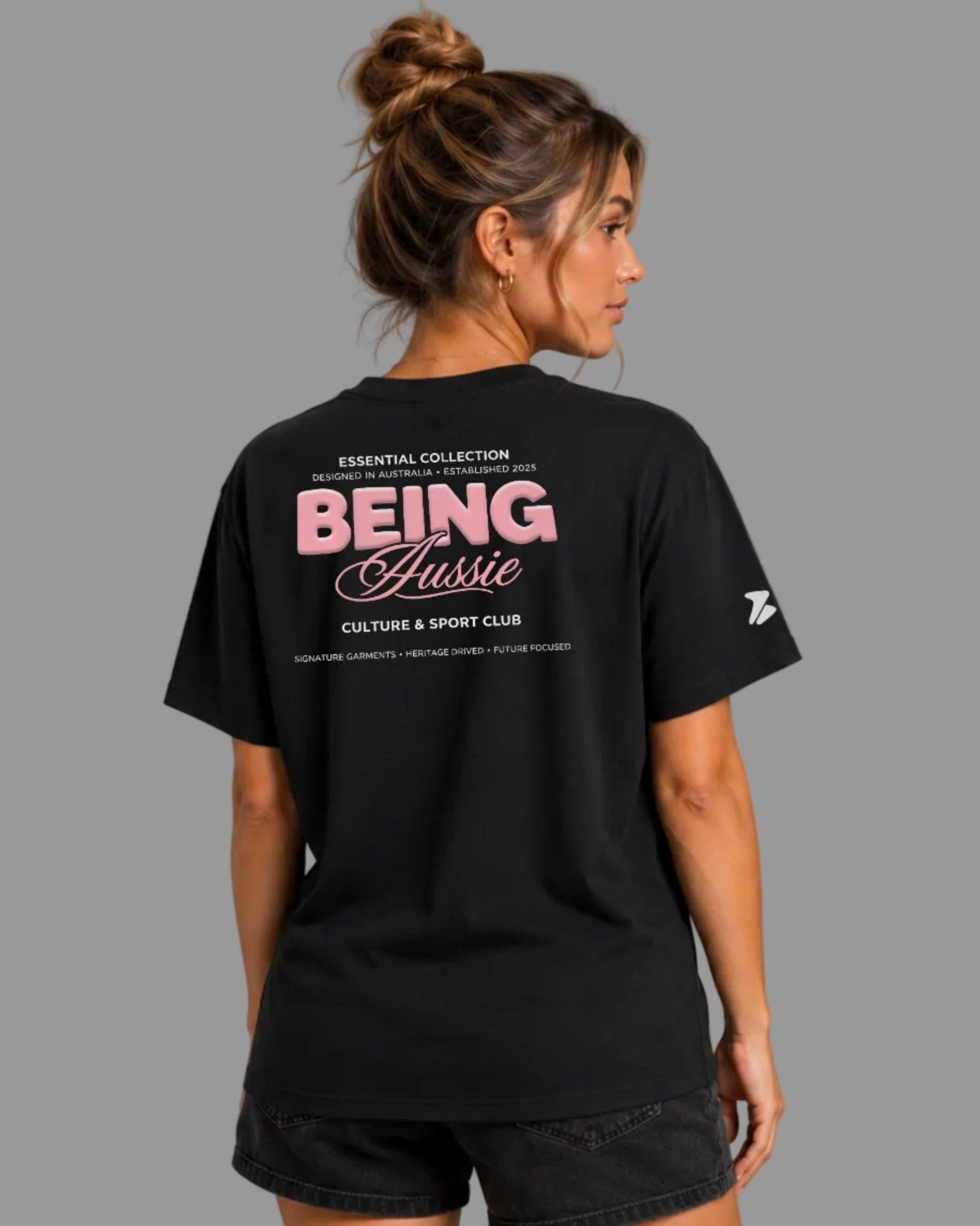 Crimson Core Tee - Being Aussie