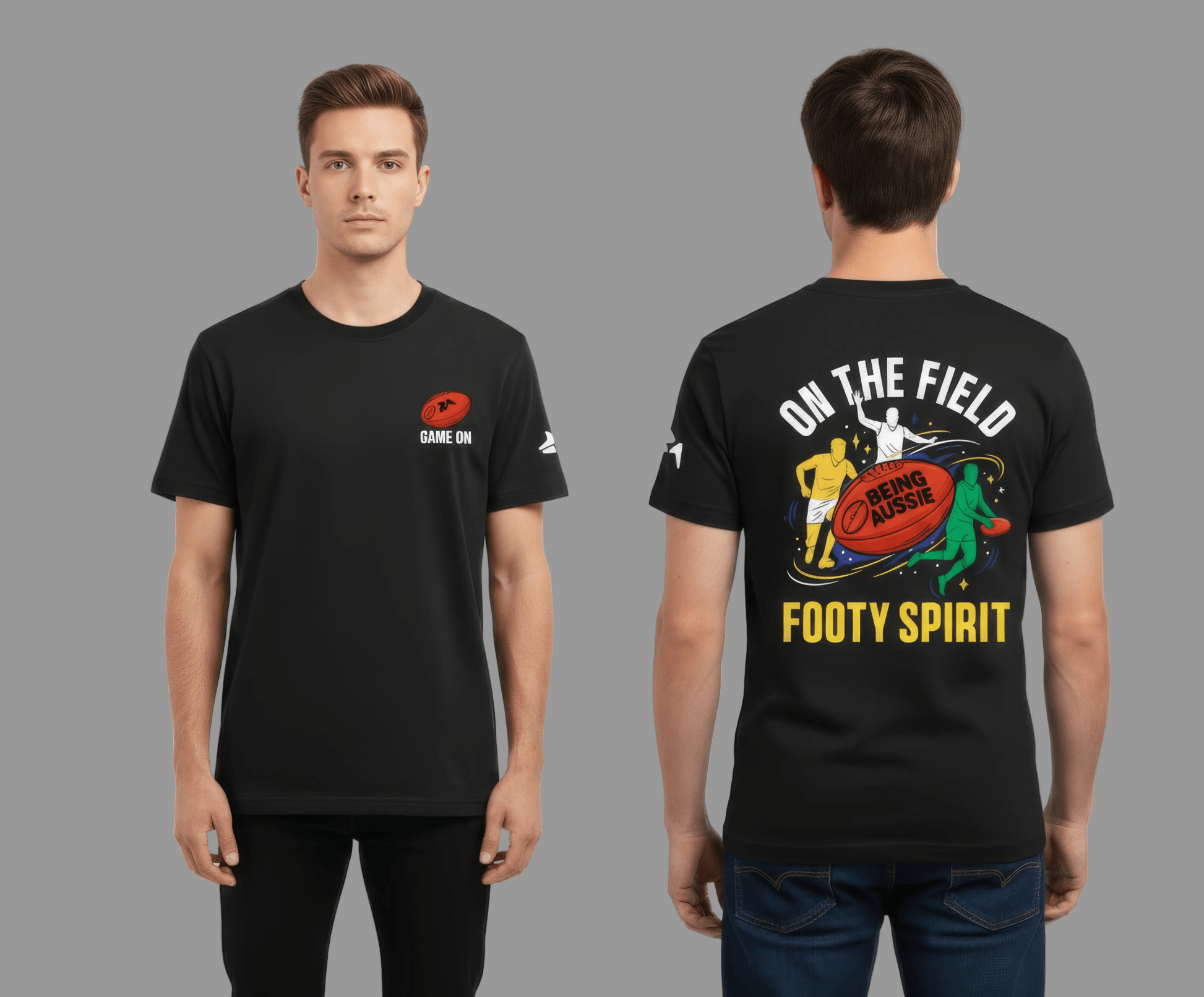 Footy Spirit - BA11 - Being Aussie