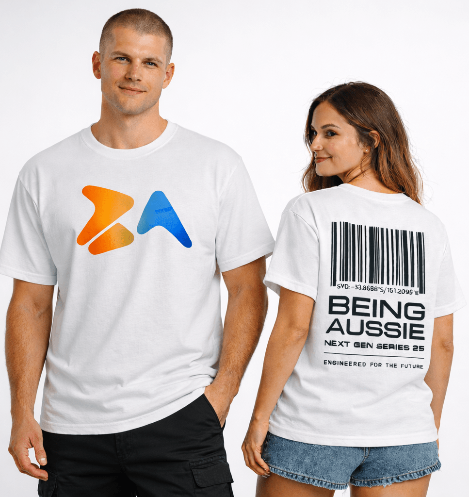 Future Aussie - BA12 (White) - Being Aussie