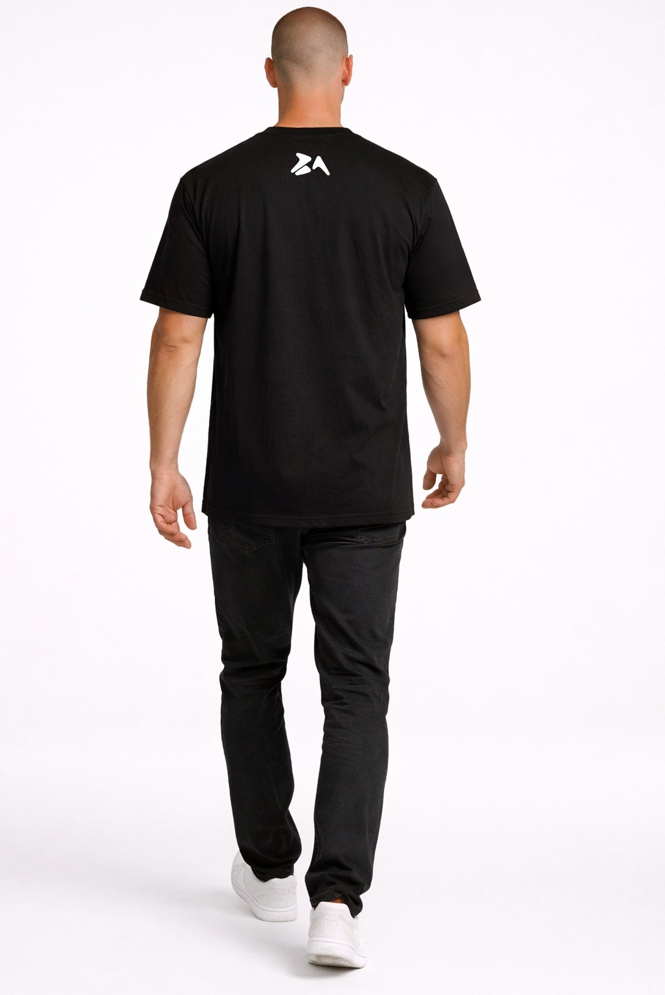 Iron Core Black Tee - BA17 - Being Aussie