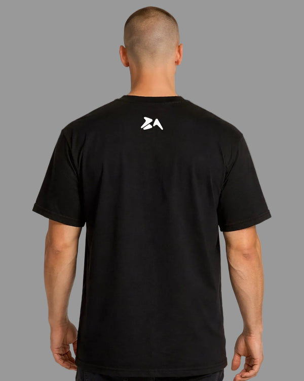 Iron Core Black Tee - BA17 - Being Aussie