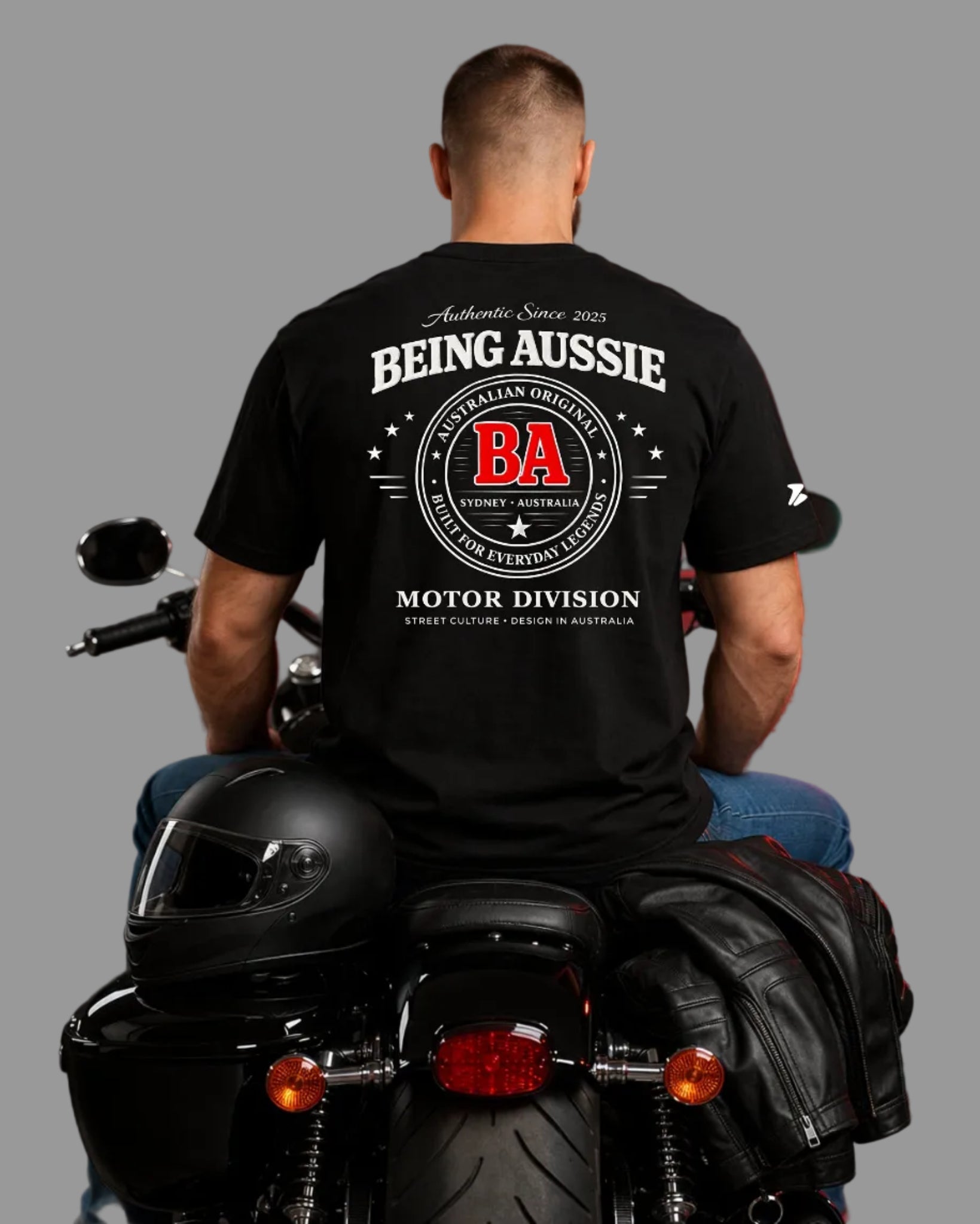 Iron Rider Tee - Being Aussie