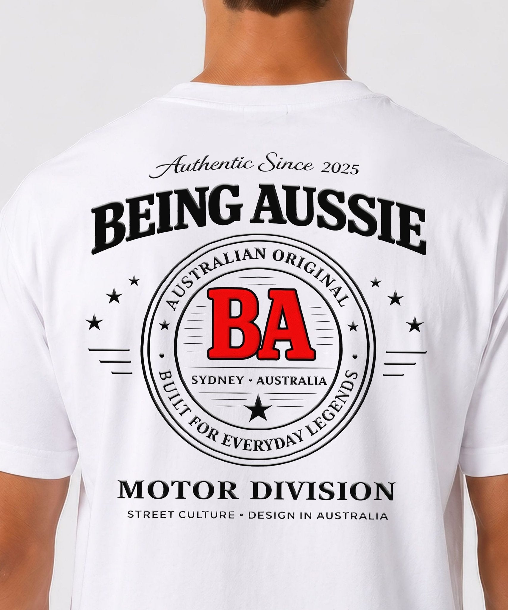 Iron Rider Tee - Being Aussie