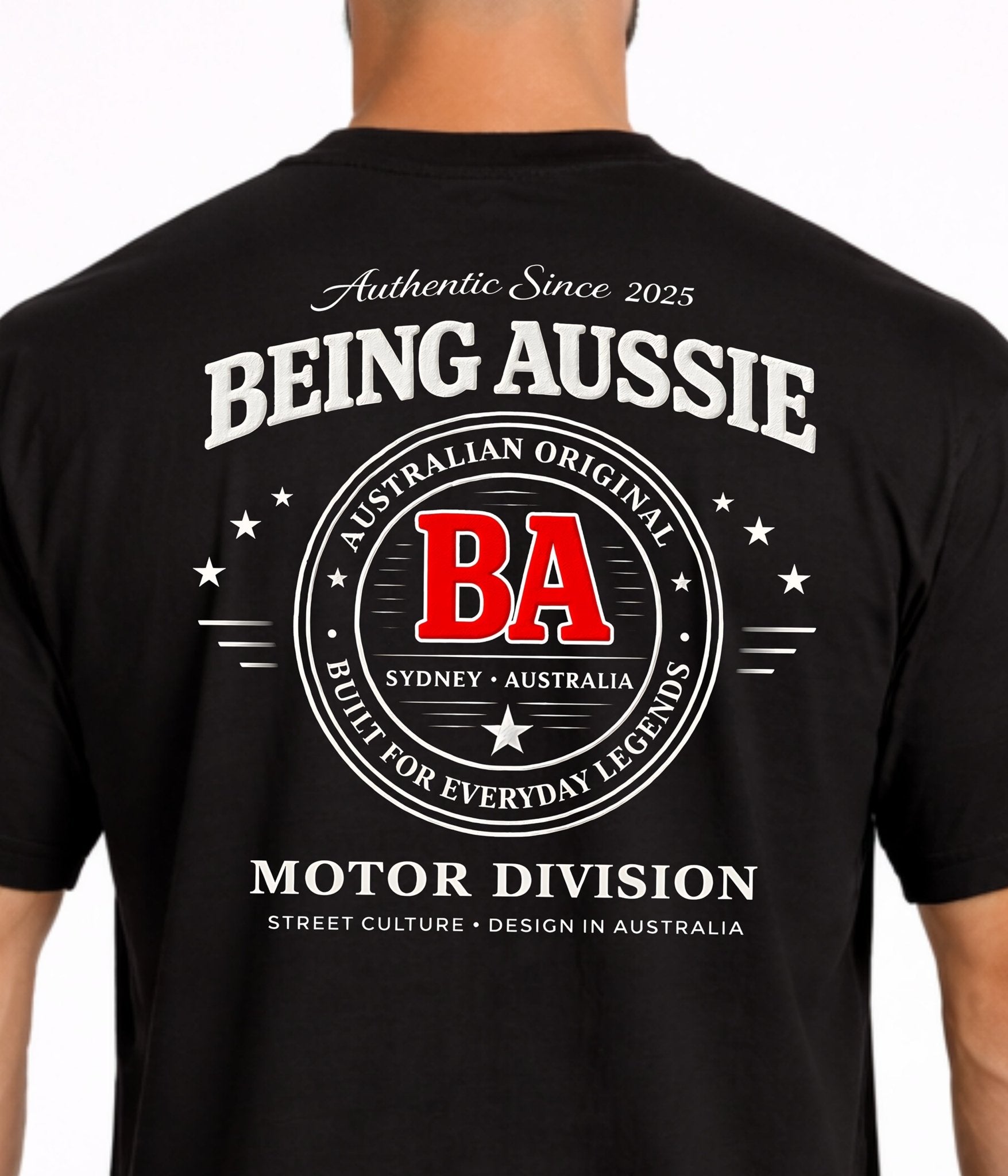 Iron Rider Tee - Being Aussie