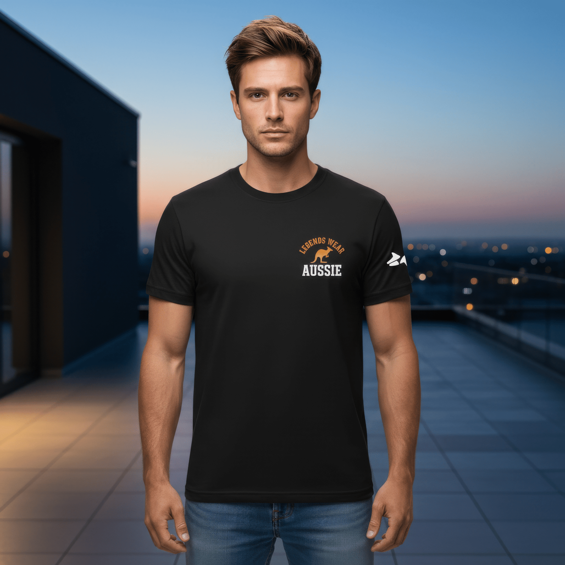 Legends Wear Aussie - BA14(Black) - Being Aussie