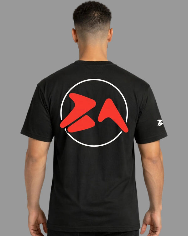 Power Mark Black Tee - Being Aussie