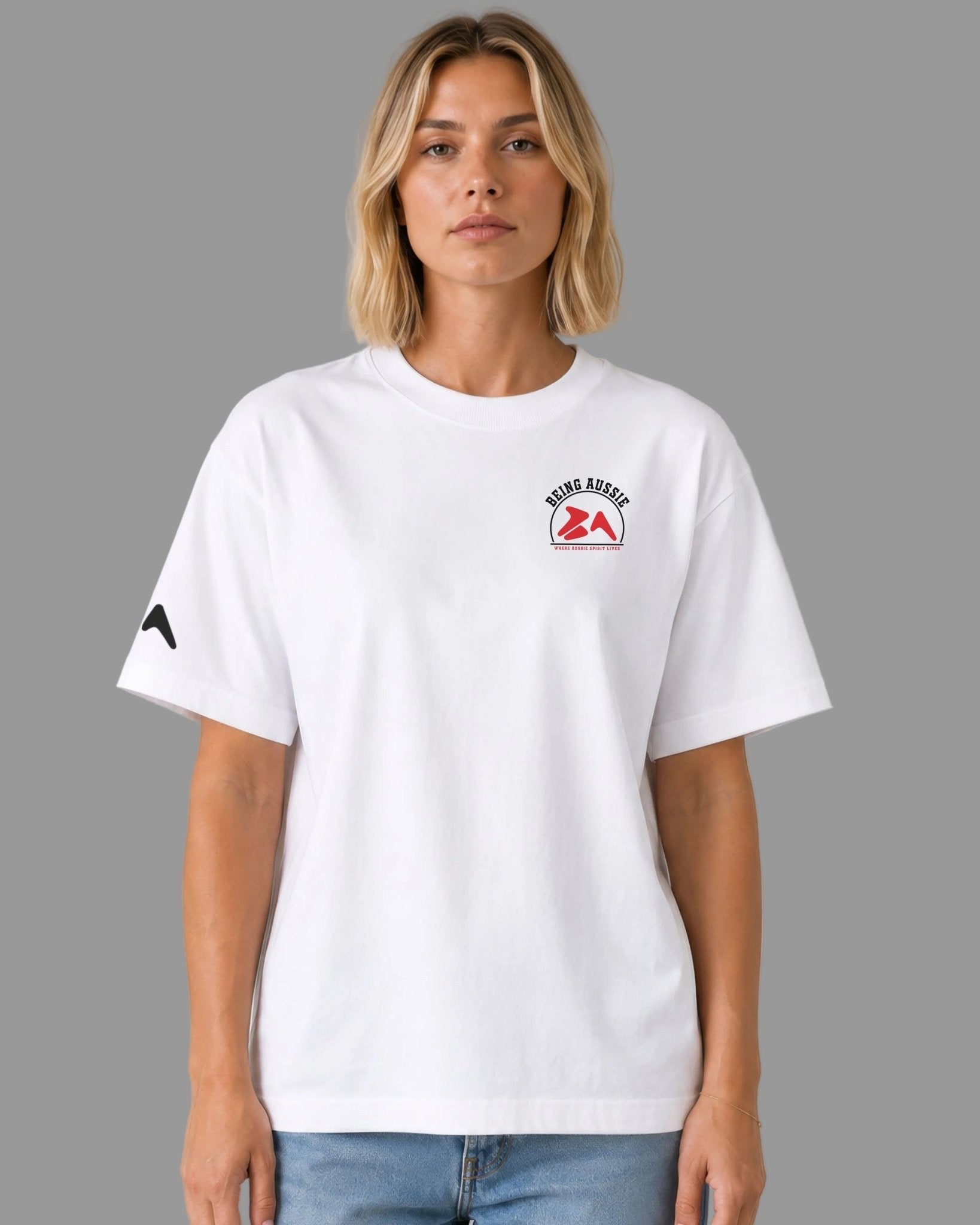Power Mark Tee - Being Aussie